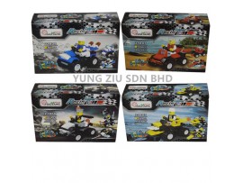 21805#21806#21807#21808#RACING CAR LEGO(HAO YANG)